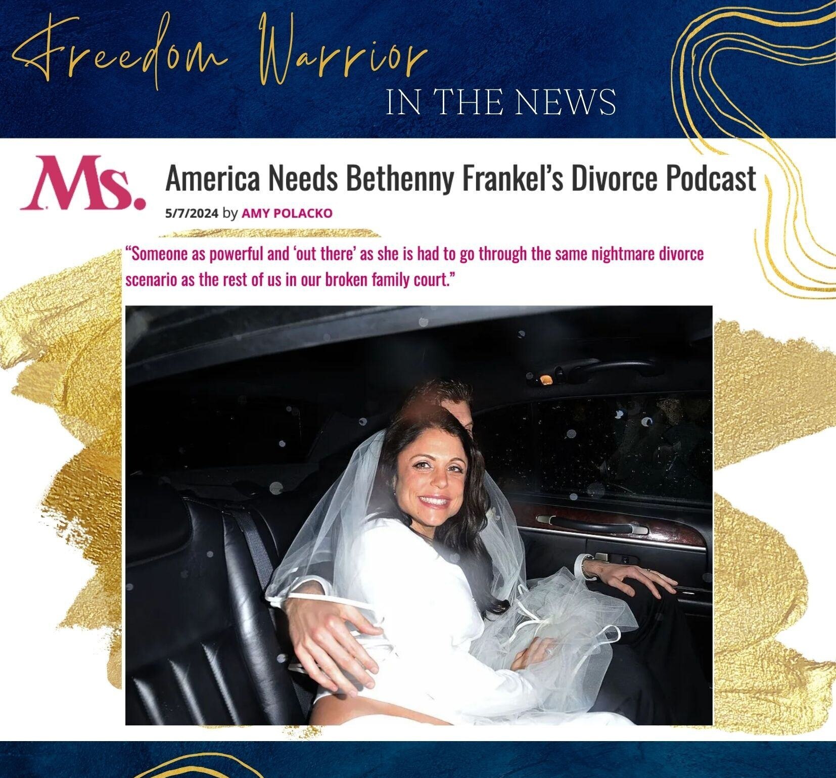 America Needs Bethenny Frankel’s Divorce Podcast