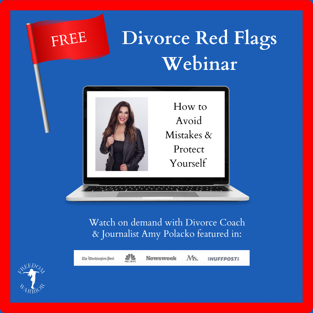 New Oct 2024 Divorce Red Flags Resources page Graphic